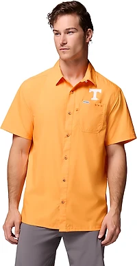 Columbia Sportswear Men's University of Tennessee CLG Slack Tide Camp Button-Up Shirt