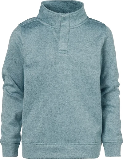 Magellan Outdoors Boys' Hickory Canyon QS Long Sleeve Sweater Fleece Shirt