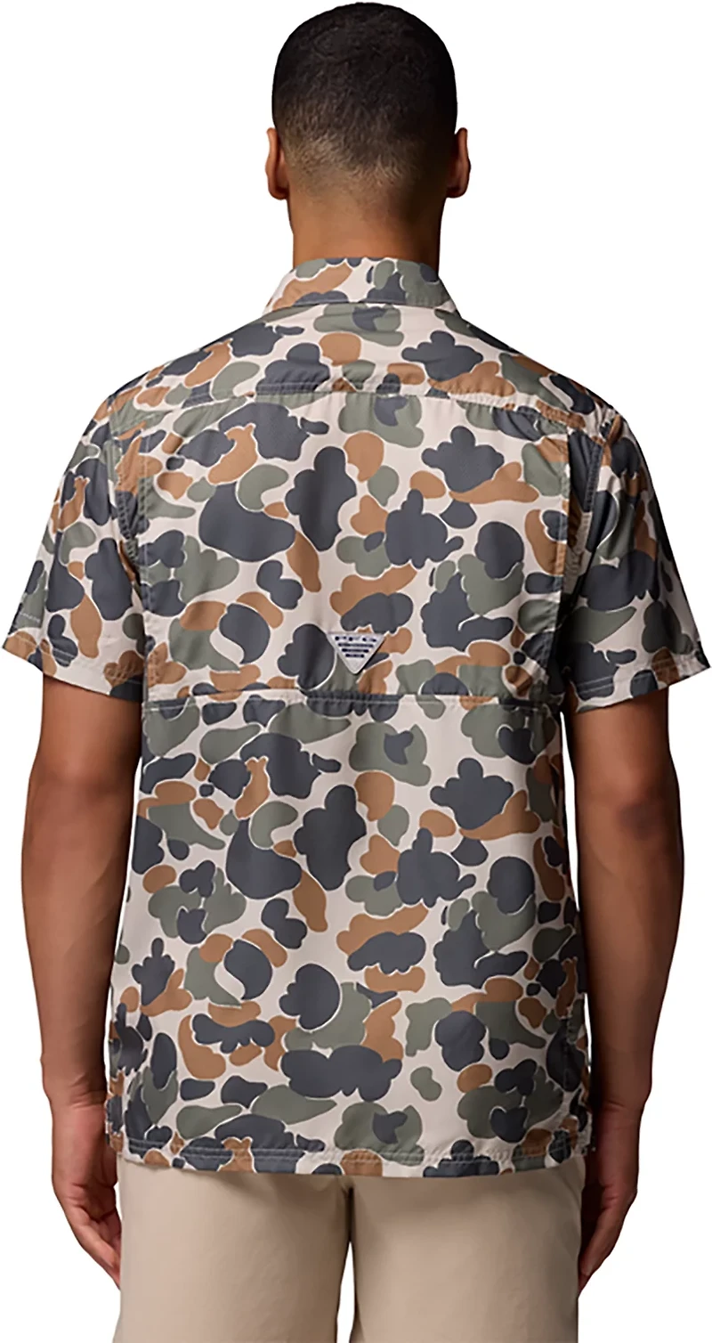 Columbia Sportswear Men's University of Texas CLG Super Slack Tide Button-Up Shirt