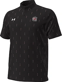 Under Armour Men's South Carolina Gamecocks Printed Polo Shirt