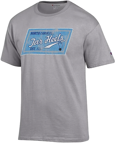 Champion Men's North Carolina Tar Heels Box Script Short Sleeve T-shirt