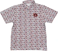 Wes & Willy Boys' Auburn Allover Tailgate Polo Shirt