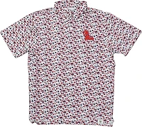 Wes & Willy Boys' Ole Miss Allover Tailgate Polo Shirt