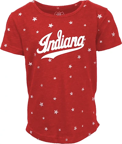 Wes & Willy Girls' Indiana Shimmer Star T-shirt