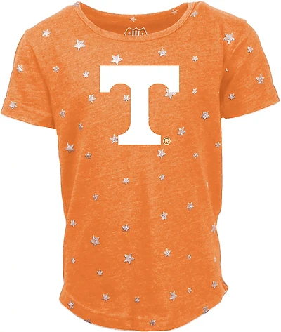 Wes & Willy Girls' Tennessee Shimmer Star T-shirt