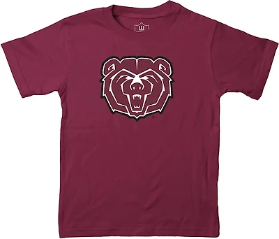 Wes & Willy Youth Missouri State Primary Logo T-shirt