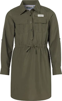 Magellan Outdoors Girls' Laguna Madre Long Sleeve Dress