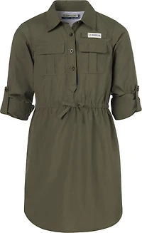 Magellan Outdoors Girls' Laguna Madre Long Sleeve Dress