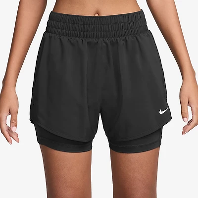 Nike Women's Dri-FIT One High-Rise 2-in-1 Shorts 3