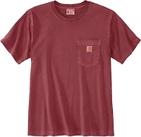 Carhartt Men's Relaxed Fit Short Sleeve Garment Dyed Pocket T-shirt