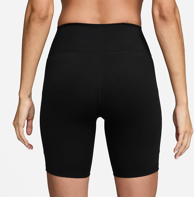 Nike Women's Dri-FIT High-Waisted Pocket Biker Shorts 8