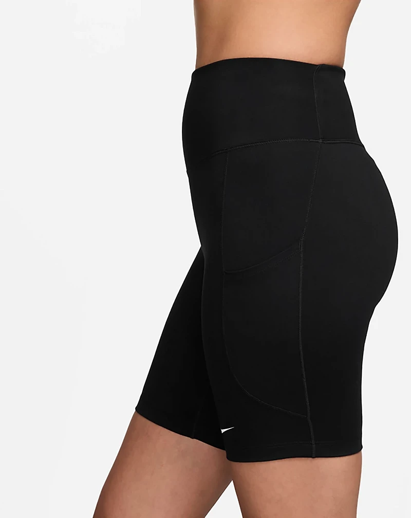 Nike Women's Dri-FIT High-Waisted Pocket Biker Shorts 8
