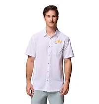 Columbia Sportswear Men's Louisiana State University CLG Slack Tide Camp Button-Up Shirt
