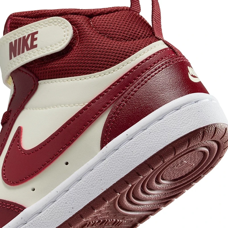 Nike Kids' Pre-School Court Borough Mid 2 Basketball Shoes