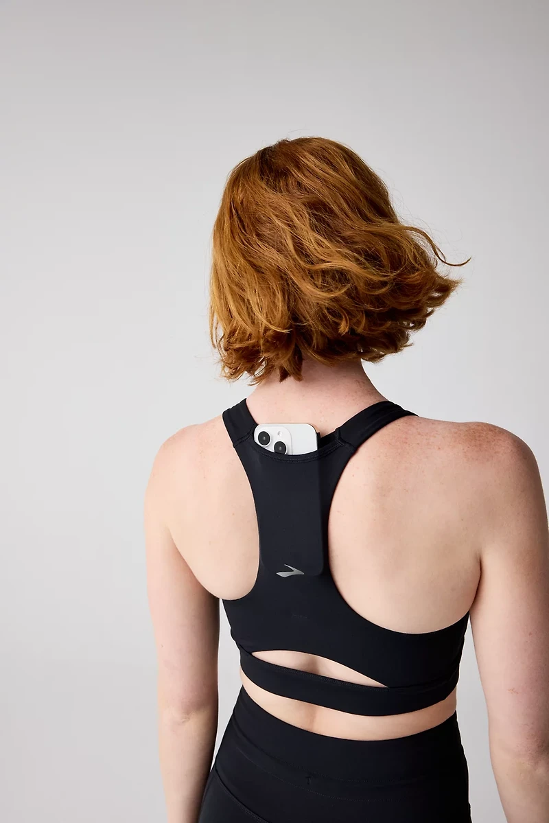Brooks Women’s Luxe Pocket Sports Bra