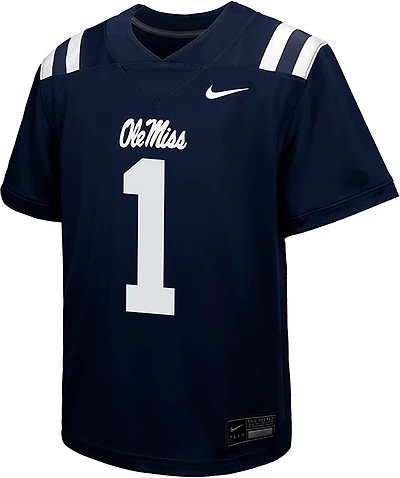 Nike Boys' 4-7 Ole Miss Replica Football Jersey