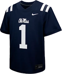 Nike Boys' 4-7 Ole Miss Replica Football Jersey