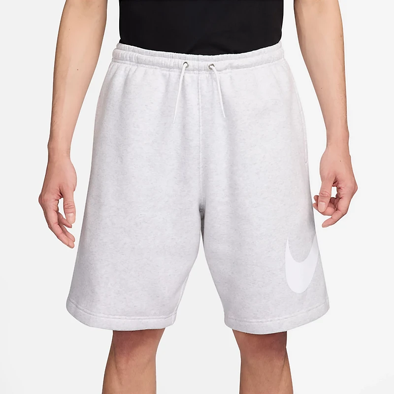 Nike Men's Club Brushed Fleece Graphic Shorts 7 in.