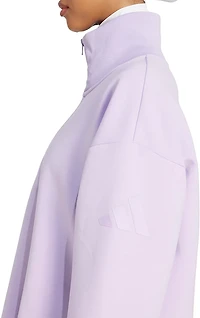adidas Women's ALL SZN Soft Lux 1/4-Zip Sweatshirt