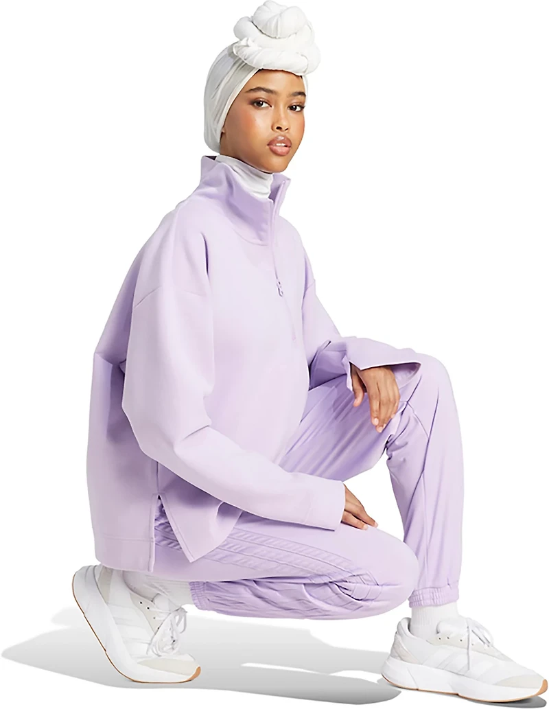 adidas Women's ALL SZN Soft Lux 1/4-Zip Sweatshirt