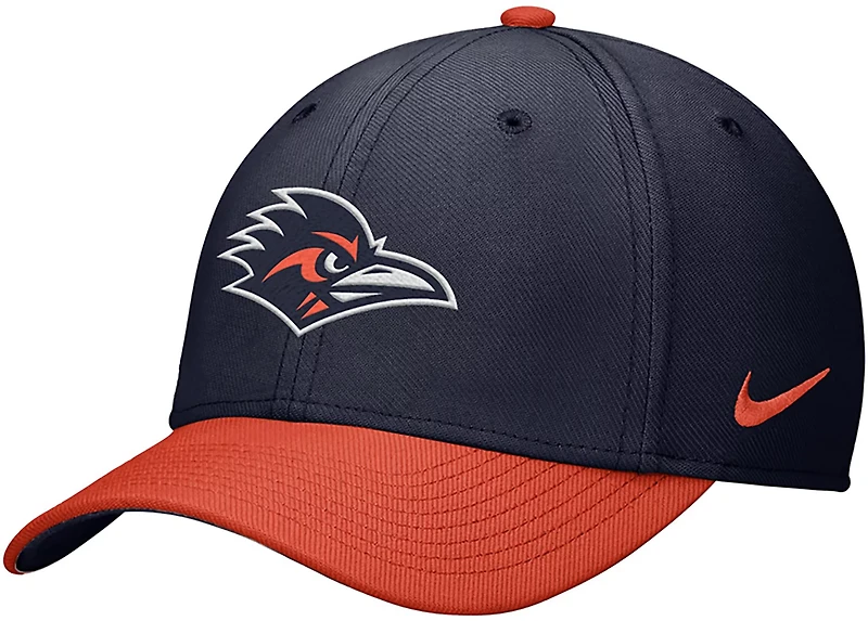 Nike Adults' UTSA Primary Logo Rise Swoosh Flex Cap