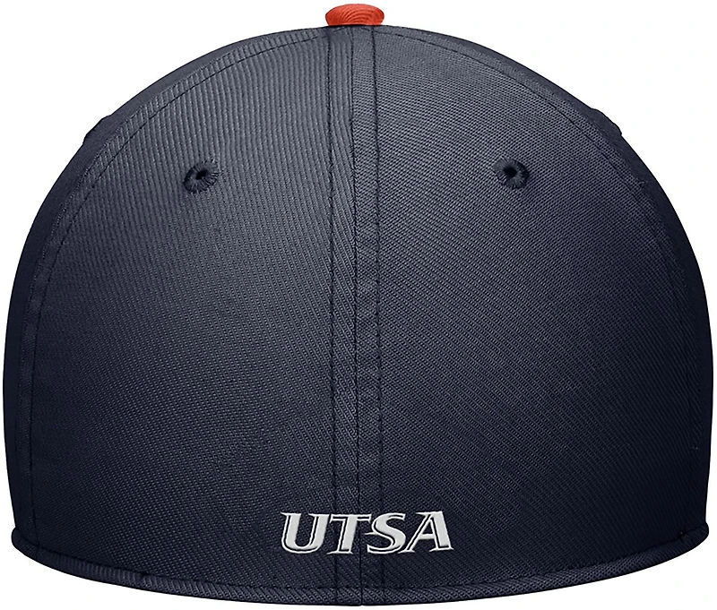Nike Adults' UTSA Primary Logo Rise Swoosh Flex Cap