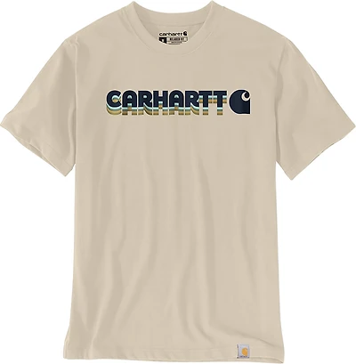 Carhartt Men's Irvine Relaxed Layered Logo T-shirt