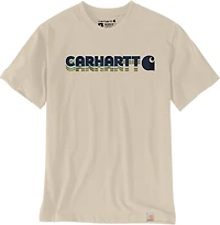 Carhartt Men's Irvine Relaxed Layered Logo T-shirt