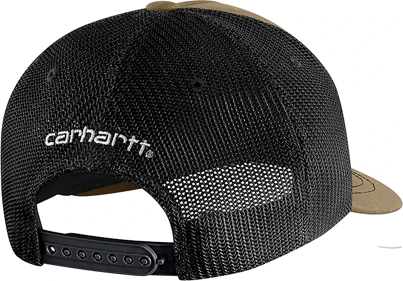 Carhartt Men's Canvas Mesh-Back Patch Cap
