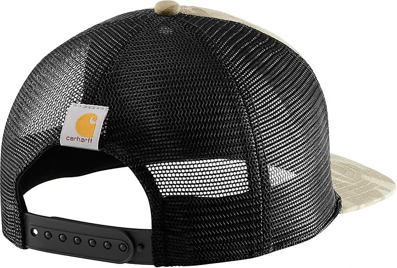 Carhartt Men's Ripstop Mesh-Back Camo Cap