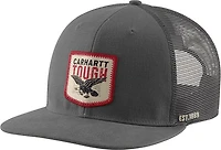 Carhartt Men's Washed Duck Flat Brim Eagle Graphic Cap