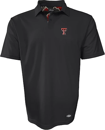 Amigo Men's Texas Tech Venturer Polo Red Raiders