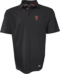 Amigo Men's Texas Tech Venturer Polo Red Raiders