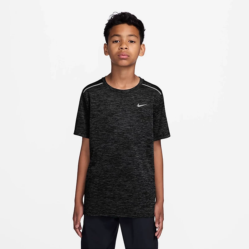 Nike Boys' Dri-FIT Miler Short Sleeve T-shirt