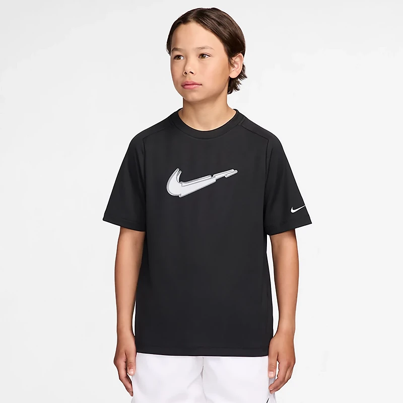 Nike Boys' Dri-FIT Multi Short Sleeve Bold Graphic T-shirt