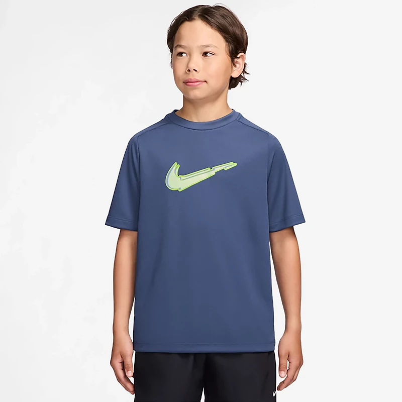 Nike Boys' Dri-FIT Multi Short Sleeve Bold Graphic T-shirt
