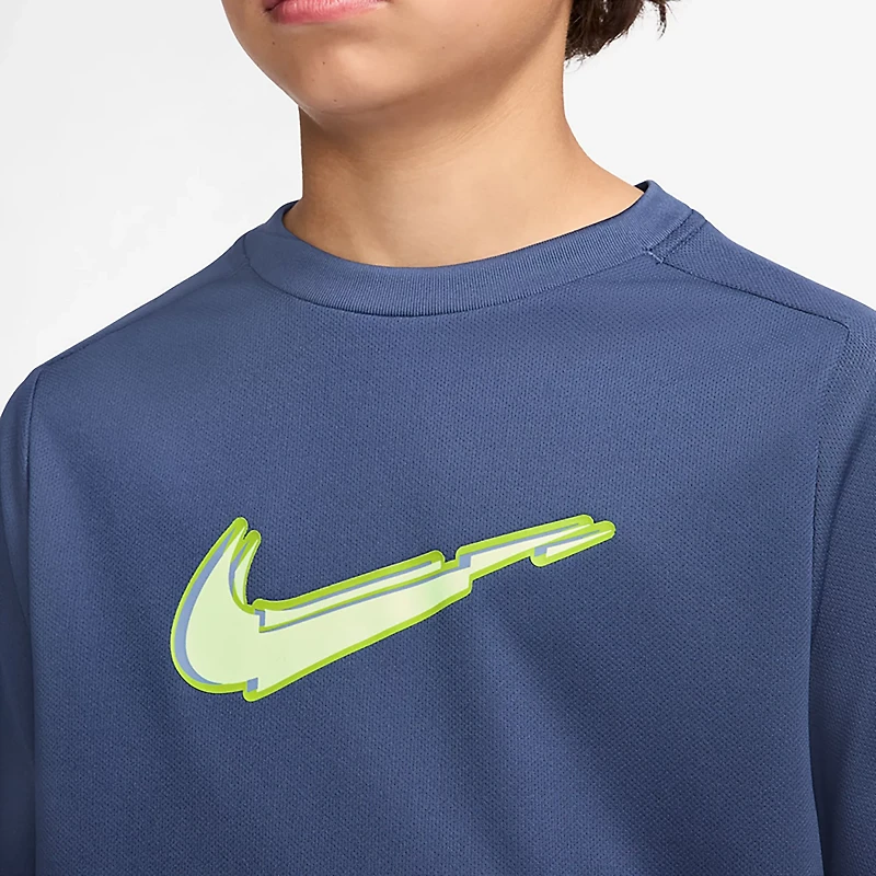 Nike Boys' Dri-FIT Multi Short Sleeve Bold Graphic T-shirt
