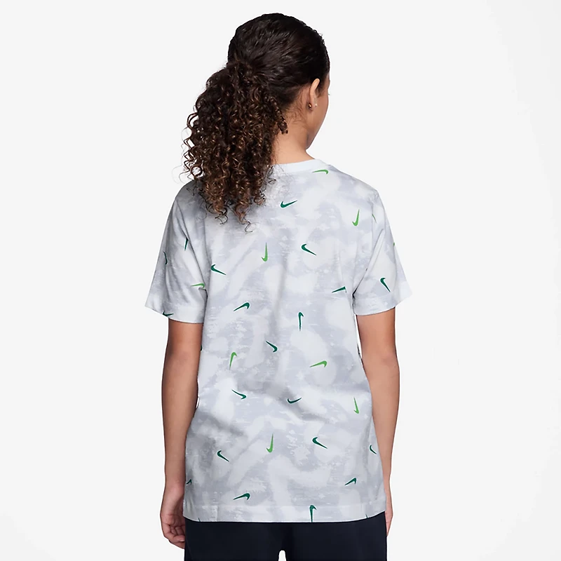 Nike Boys' Sportswear Hbr AOP T-shirt