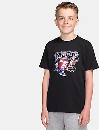 Nike Boys' Sportswear Boxy Hoops Graphic T-shirt