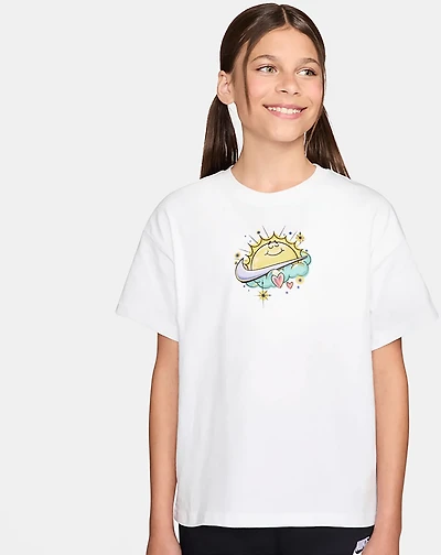 Nike Girls' Sportswear OC Boy Airbrush T-Shirt