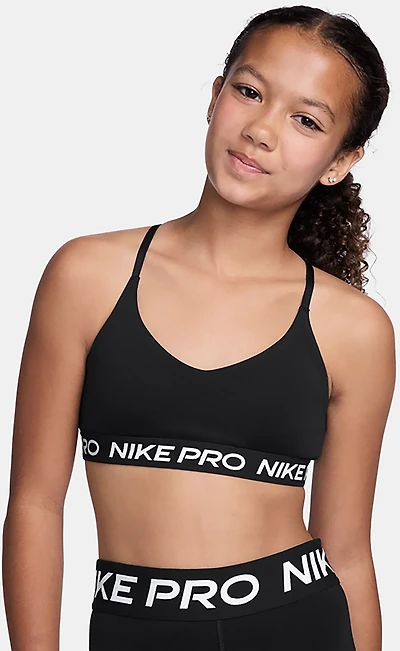 Nike Girls' Pro Indy Low Support Sports Bra