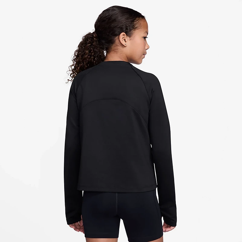Nike Girls' Dri-FIT 1/2-Zip Top