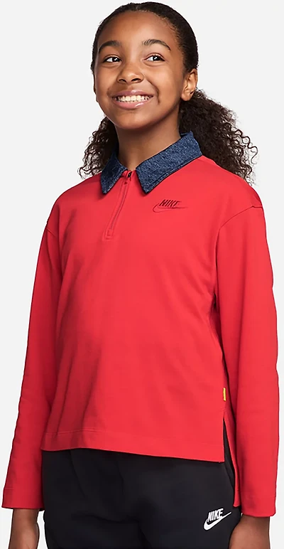 Nike Girls' Sportswear Polo Shirt