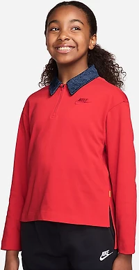 Nike Girls' Sportswear Polo Shirt