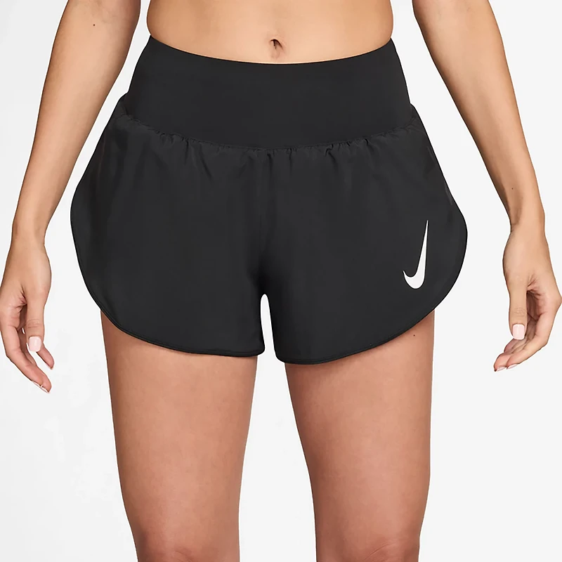 Nike Women's Tempo Swoosh Dri-FIT Mid-Rise Running Shorts 3