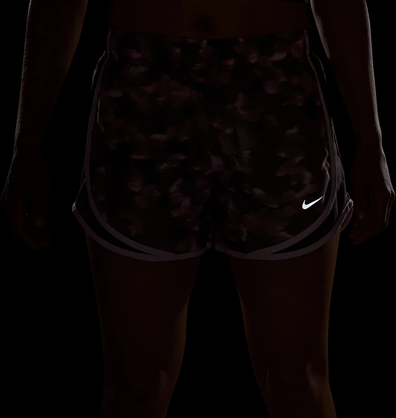 Nike Women's Tempo Mid-Rise Brief-Lined Printed Running Shorts 3