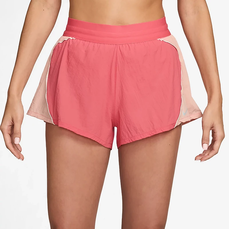 Nike Women's Swift UV Repel High-Waisted Brief-Lined Running Shorts 2.5