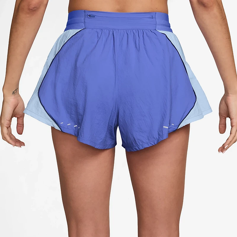 Nike Women's Swift UV Repel High-Waisted Brief-Lined Running Shorts 2.5