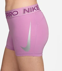 Nike Women's Pro Mid-Rise Biker Shorts 3