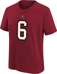 Nike Boys' Buccaneers B. Mayfield Fuse N&N T-shirt
